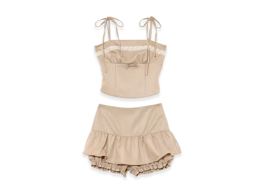 ANDMARY Baby Pants Set Up "Beige"