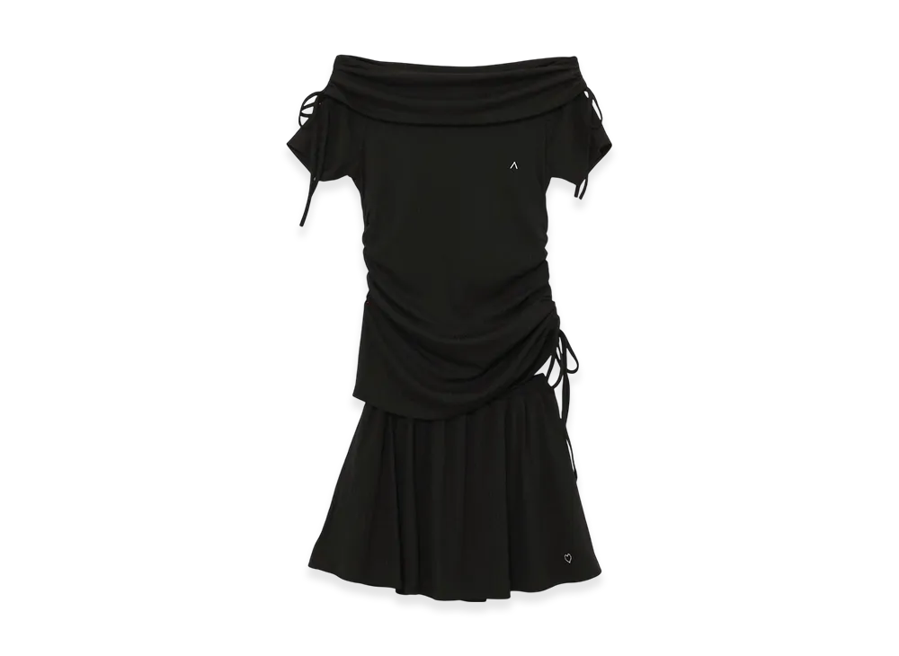 ANDMARY Riny Offshoulder Set Up "Black"