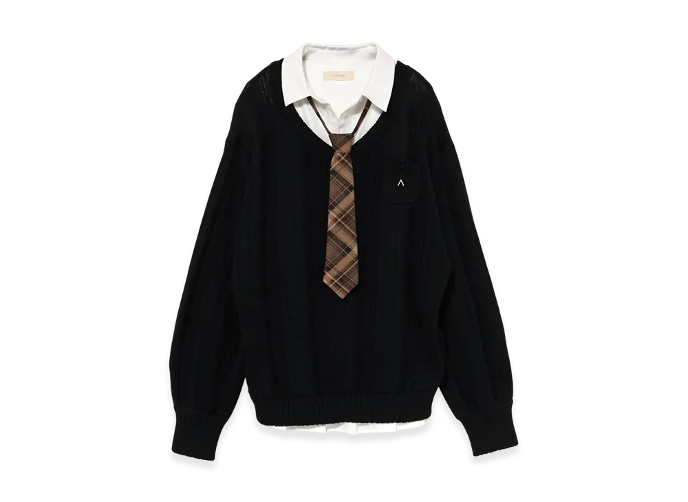 ANDMARY Mimi Girls Set Mini Dress "Black"