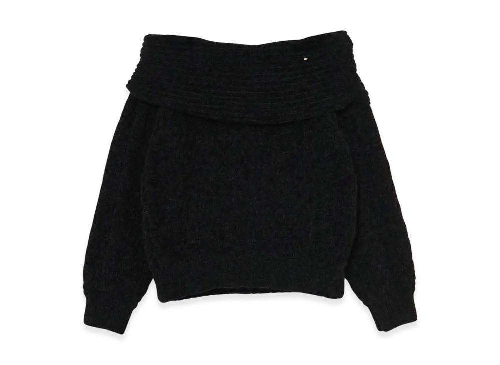 ANDMARY Kiki Cable Loose Knit "Black"