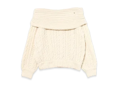 ANDMARY Kiki Cable Loose Knit "Ivory"