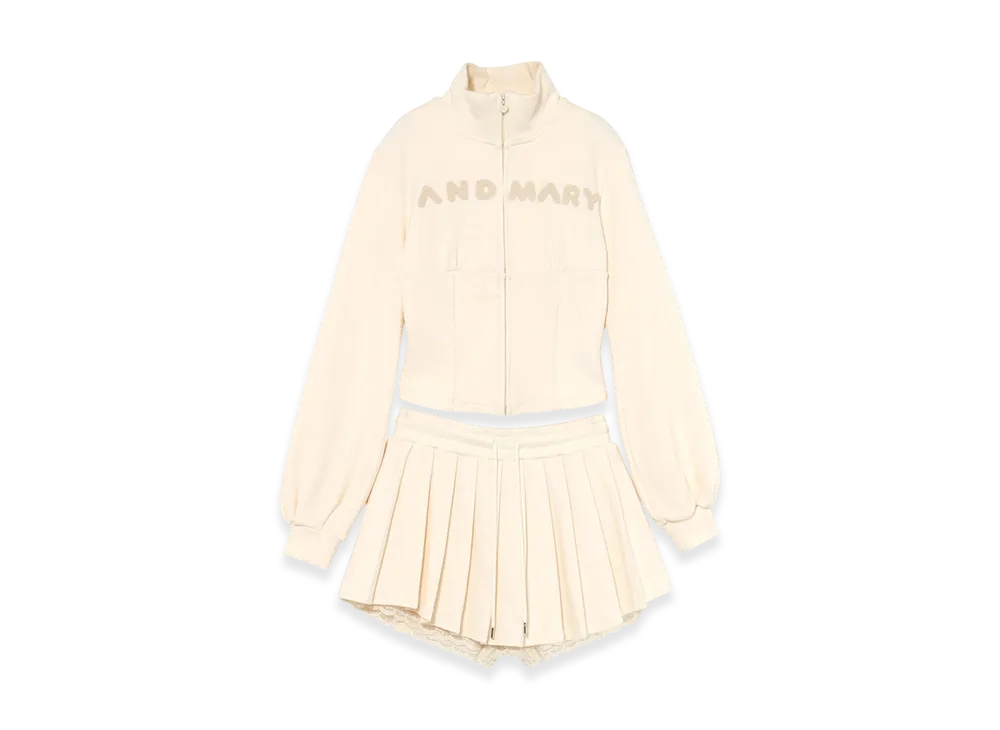 ANDMARY Lace Logo Set Up "Ivory"