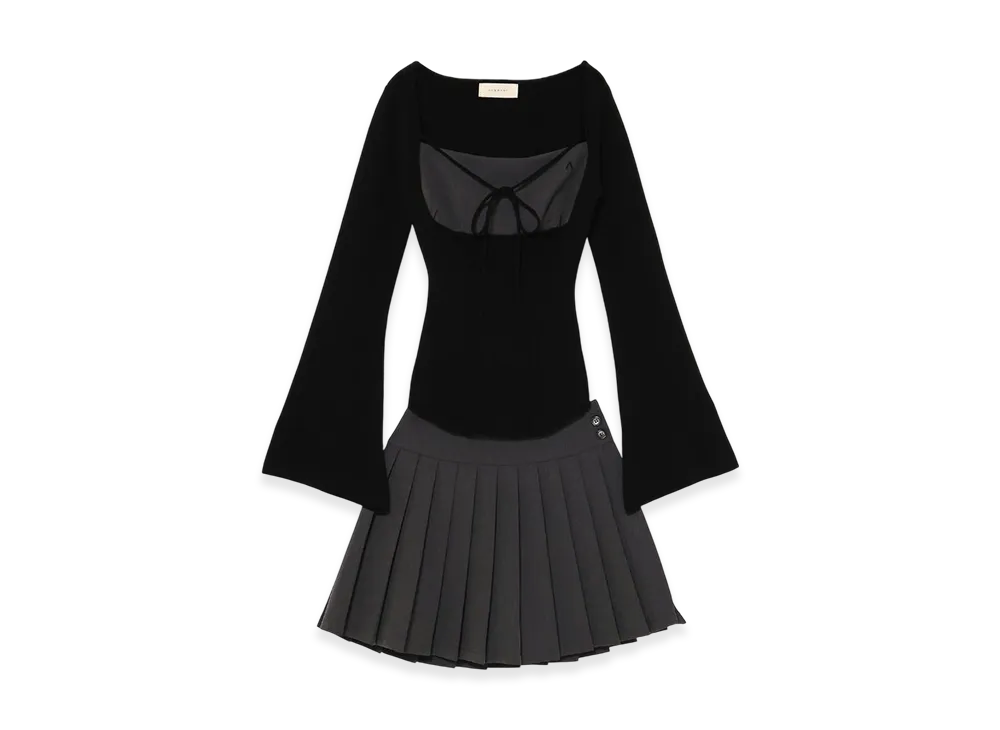 ANDMARY Gisele Knit Set Up "Gray"