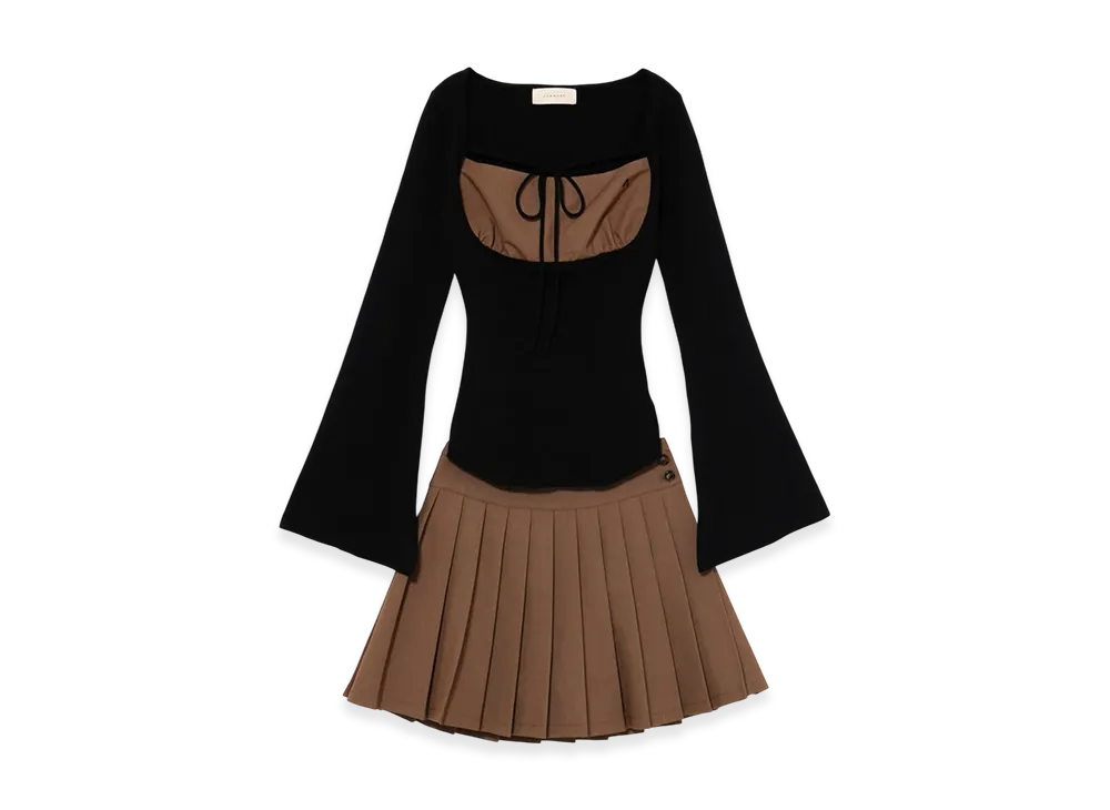 ANDMARY Gisele Knit Set Up "Brown"