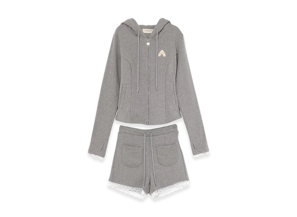 ANDMARY Viola Hoodie Set Up "Gray"