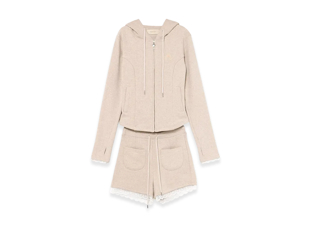 ANDMARY Viola Hoodie Set Up "Beige"