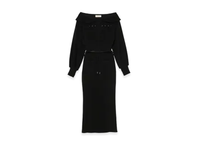 ANDMARY Aletta Offshoulder Set Up "Black"