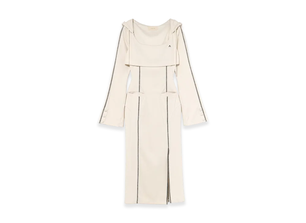 ANDMARY Grenda Pleats Set Mini Dress 