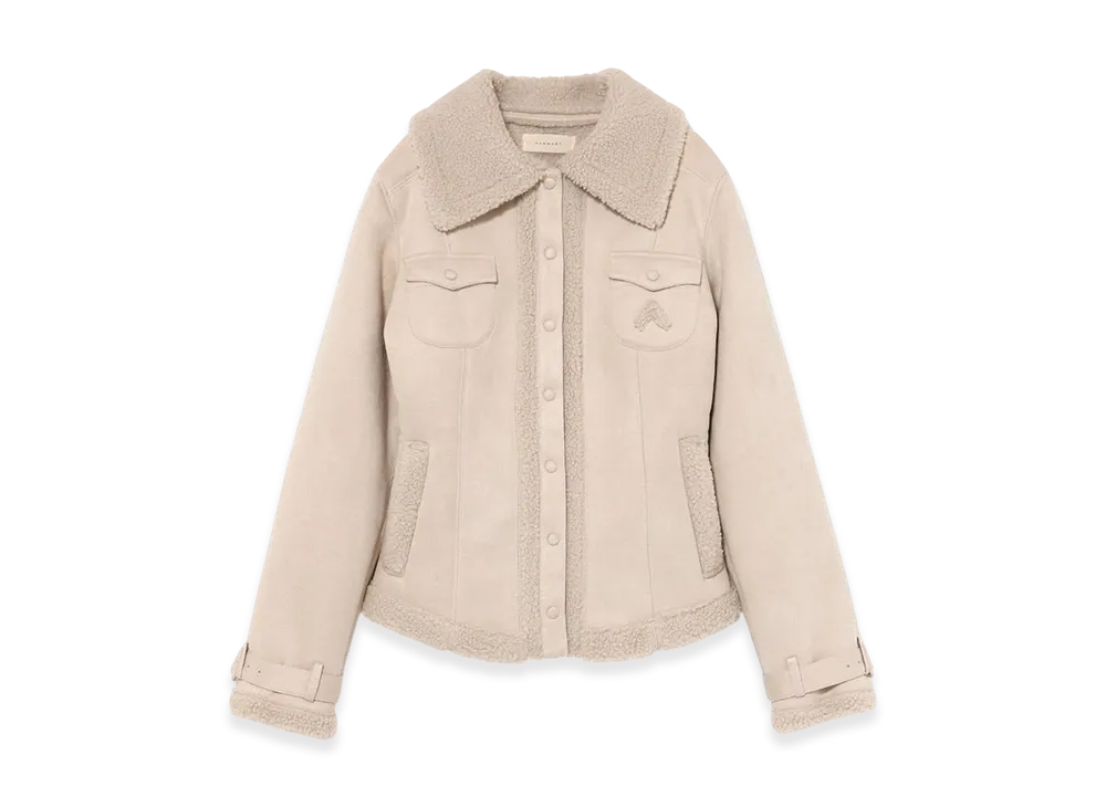 ANDMARY Gigi Mouton Jacket "Beige"