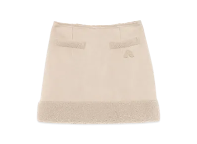 ANDMARY Gigi Mouton Skirt "Beige"