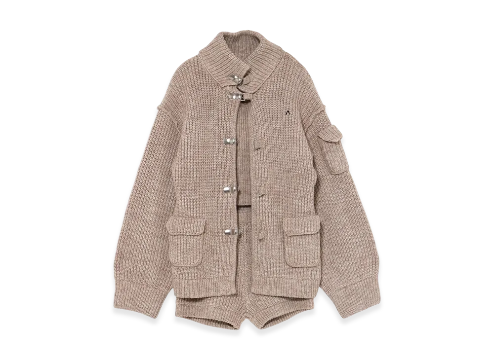 ANDMARY Hug Knit Set Up "Mocha"
