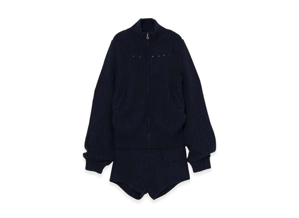 ANDMARY Mary Logo Knit Set Up "Navy"