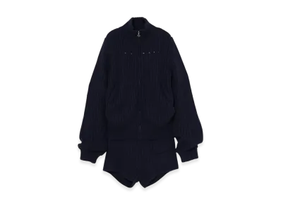 ANDMARY Mary Logo Knit Set Up "Navy"