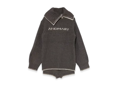 ANDMARY Mary Logo Loose Set Up "Gray"