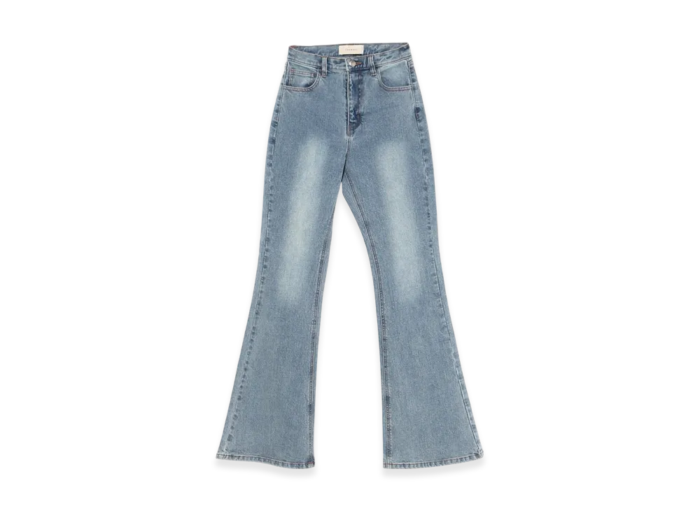 ANDMARY Navi Flare Denim "Blue"
