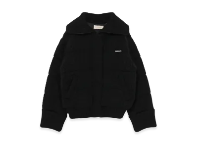 ANDMARY Mary Quilting Knit Jacket "Black"
