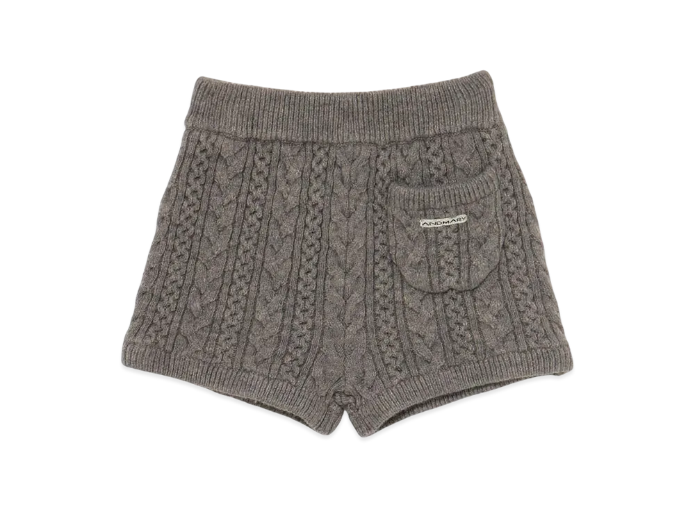 ANDMARY Mary Knit Pants "Gray"