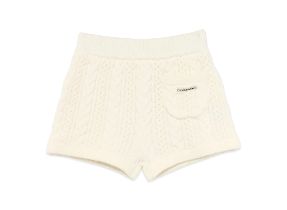 パンツ Mary knit pants ivory andmary ANDMARY Mary Knit Pants 