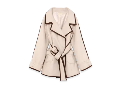 ANDMARY Ange Slit Long Coat ANDMARY Ange Slit Long Coat