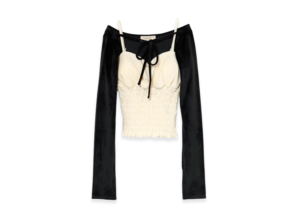 ANDMARY Mei Shirring Tops 