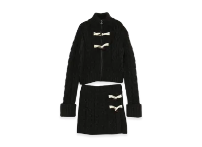 ANDMARY Kelly Toggle Knit Set Up "Gray"