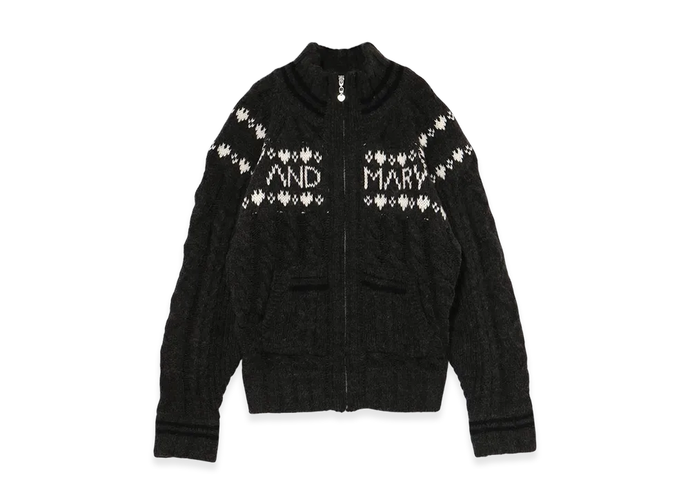 ANDMARY Mary Knit Cowichan "Gray"