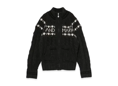 ANDMARY Mary Knit Cowichan "Gray"