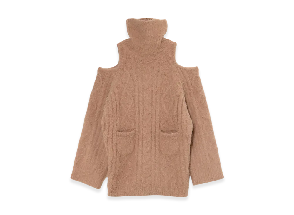 ANDMARY Allyn cable knit dress 