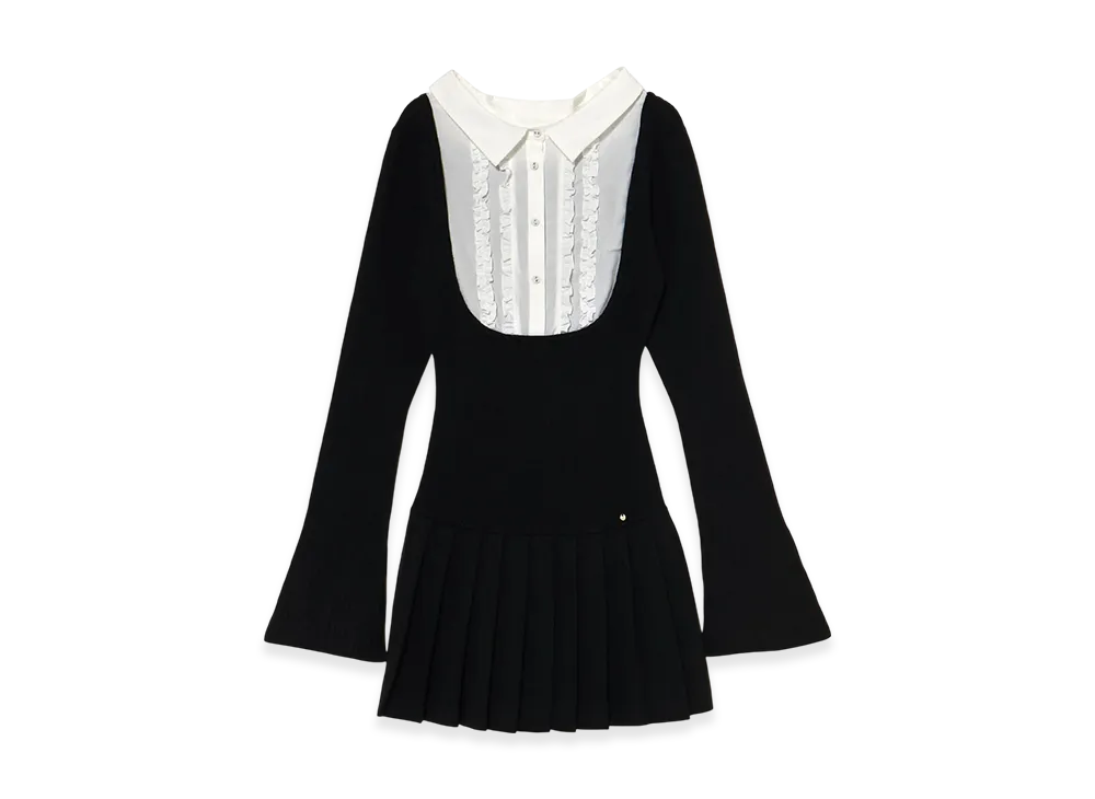 ワンピース ANDMARY Lotta frill mini dress ANDMARY Lotta frill mini dress 