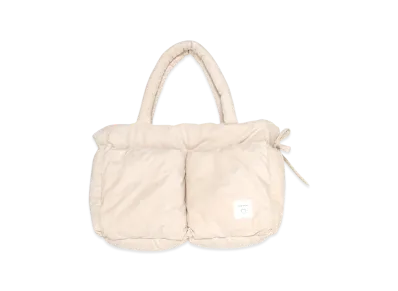 ANDMARY Mary quilting suede bag "Ivory"