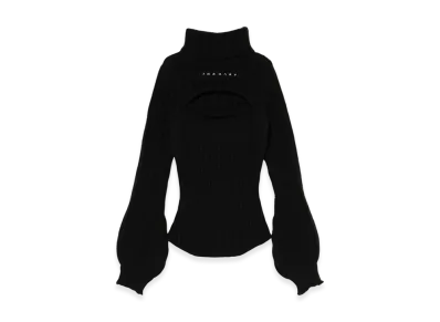 ANDMARY Donna knit tops "Black"