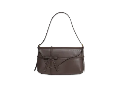 ANDMARY Valentine Ribbon Leather Bag "Brown"