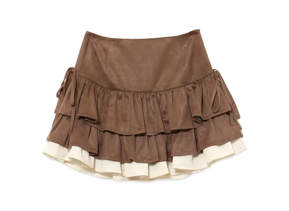 ANDMARY Mel Gather Skirt "Brown"