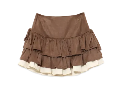 ANDMARY Mel Gather Skirt "Brown"