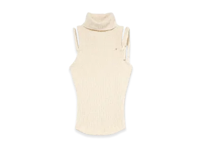 ANDMARY Rumi Knit Tank "Ivory"