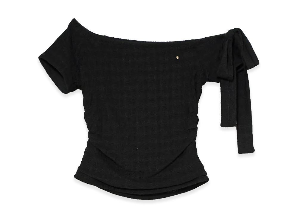ANDMARY Lace Ribbon Tops 