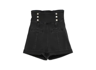ANDMARY Doll Heart Hip Pants "Black"