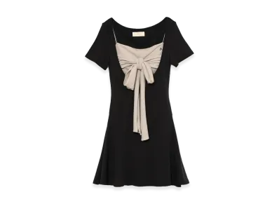 ANDMARY Lady Like Mini Dress "Black"