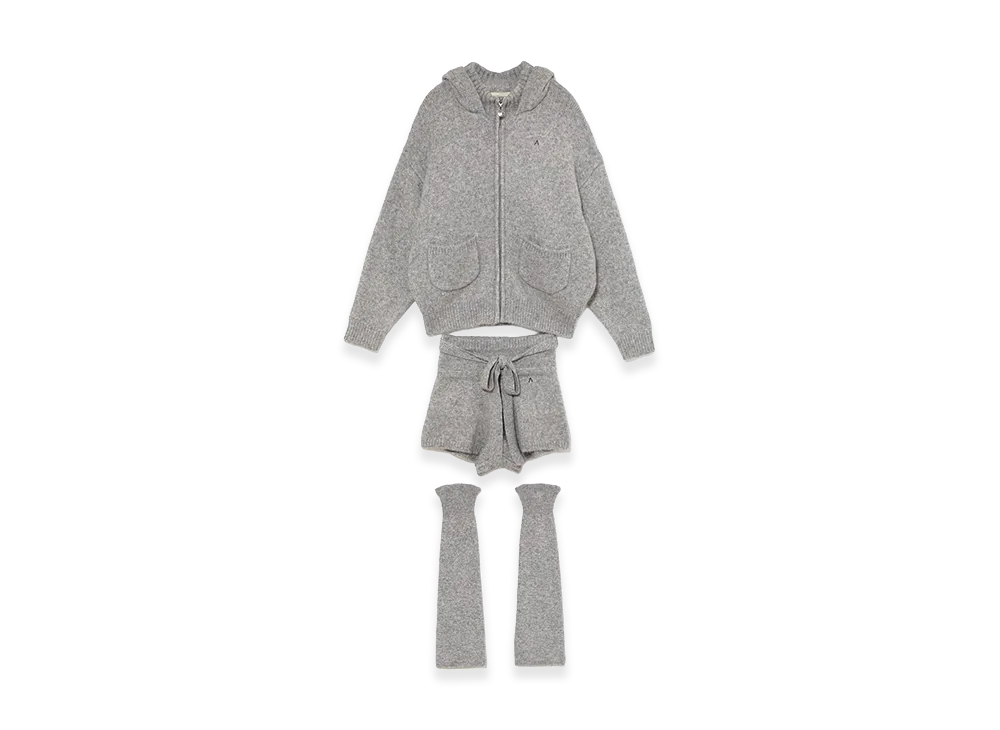 ANDMARY Bruna Hood Set Up "Gray"