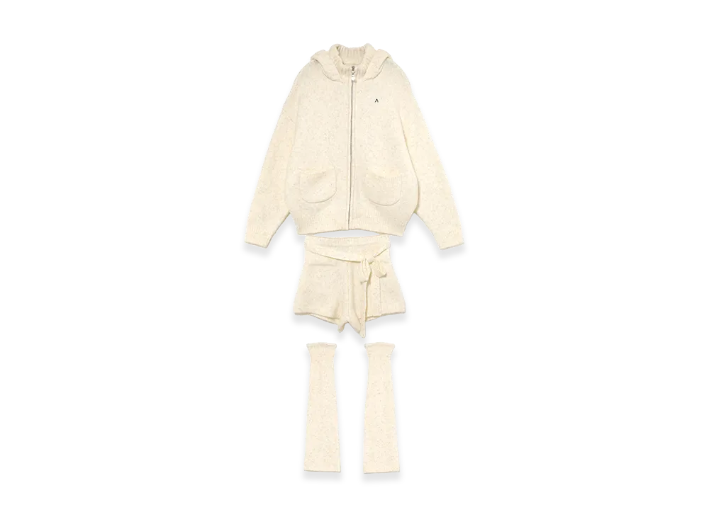 ANDMARY Bruna Hood Set Up "Ivory"