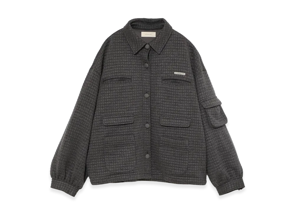 ANDMARY Ivy Loose Jacket Set "Gray"