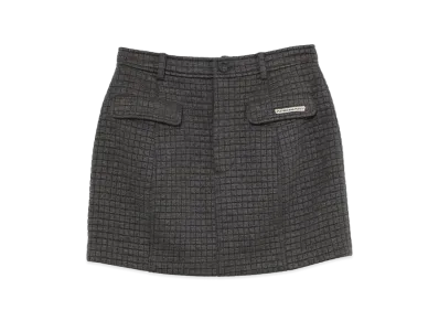 ANDMARY Ivy Mini Skirt "Gray"