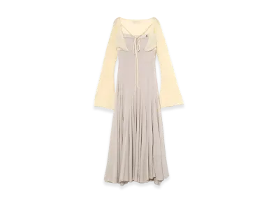 ANDMARY Sara Silky Dress "Beige"