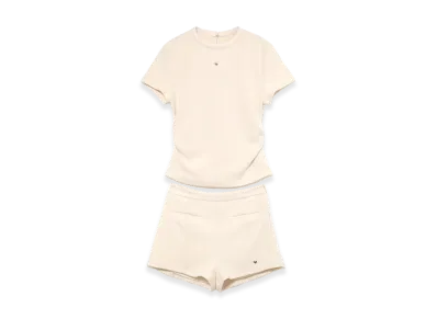 ANDMARY Heart Point Set Up "Ivory"