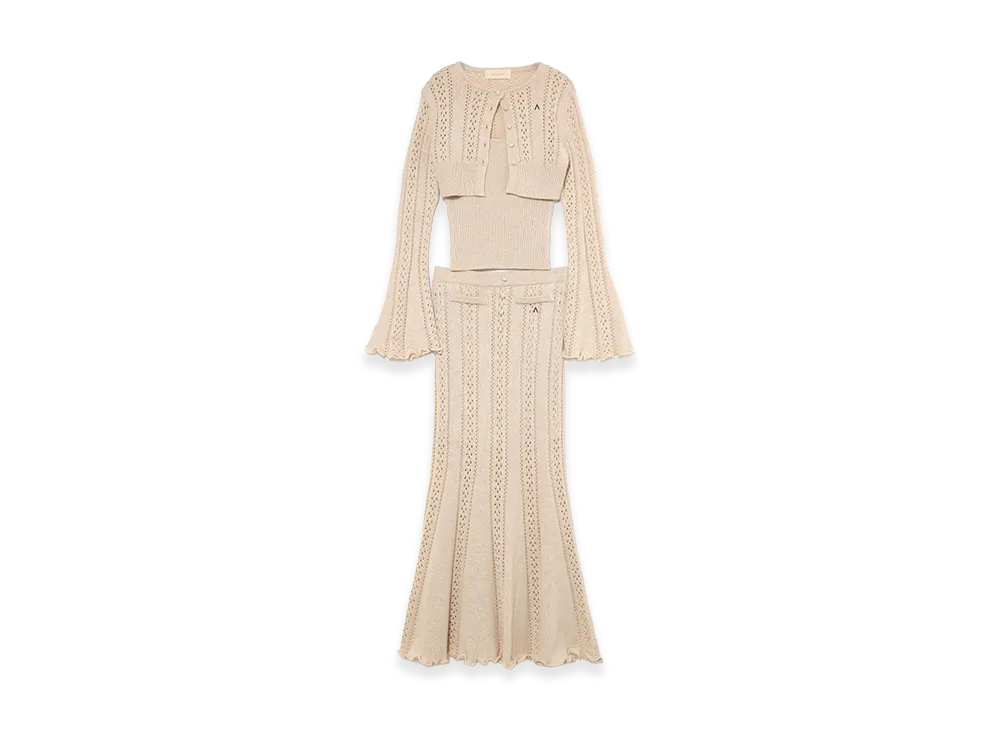 ANDMARY Layla Knit Set Up "Beige"