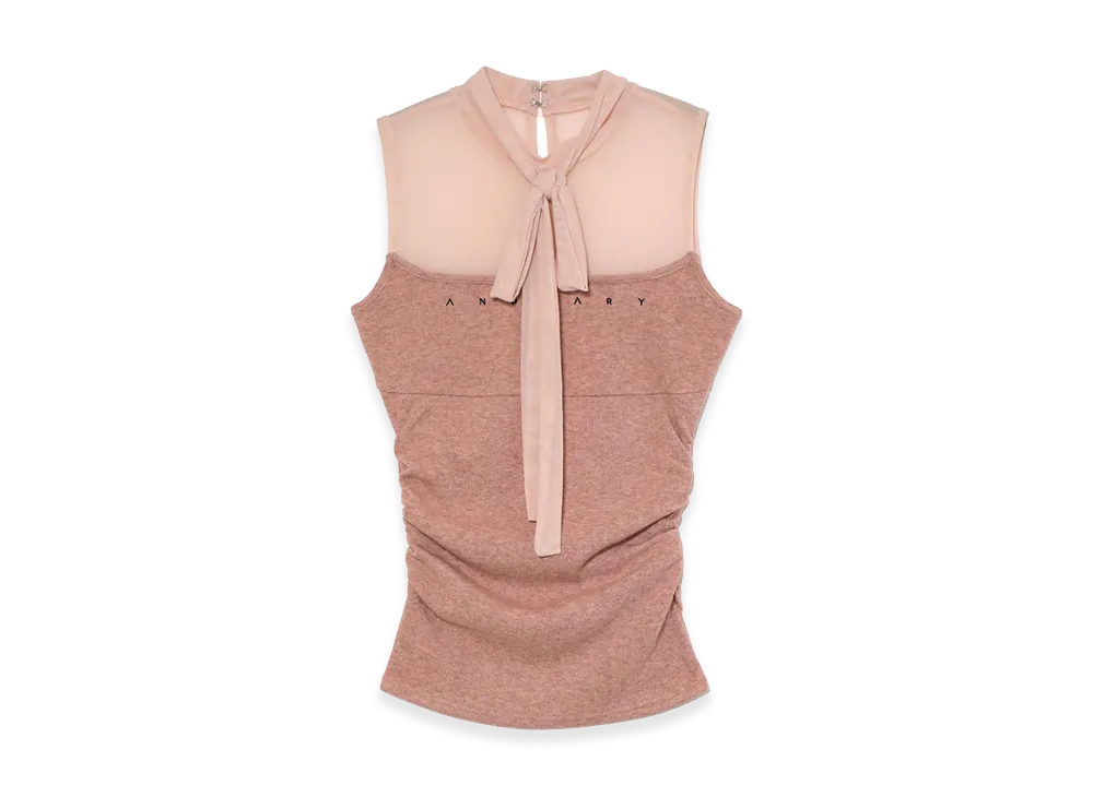 ANDMARY Women's Amy Ribbon Tops "Pink"