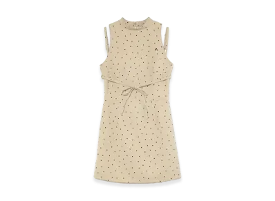 ANDMARY Women's Aria Dot Mini Dress "Ivory"