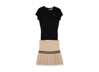 ANDMARY Women's Ange Silky Set Up "Black"