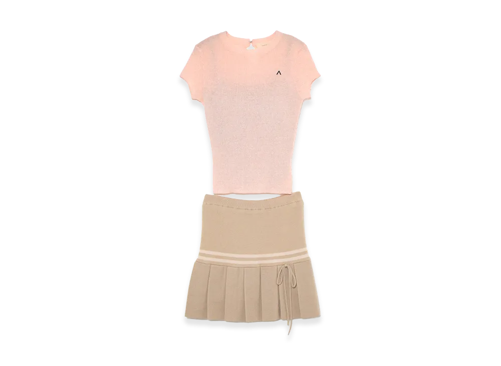 ANDMARY Women's Ange Silky Set Up "Pink"