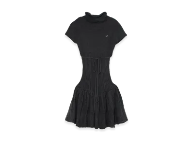 ANDMARY Women's Aletta Frill Mini Dress "Black"